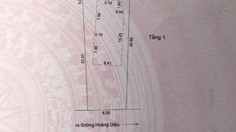 LÔ 304,2 m2 KIỆT Ô TÔ HOÀNG DIỆU TRUNG TÂM THÀNH PHỐ