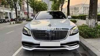 S400 sx2015 trắng/nâu lên Full MayBach siêu đẹp