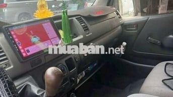 Toyota Hiace 2008  Van 6 Chỗ máy dầu Sàn Inox Zin