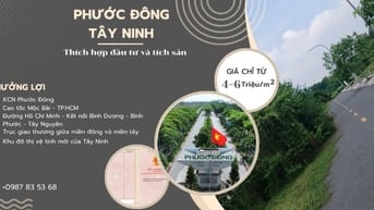 Đất nền cạnh đường lớn. Khu dân cư đông đúc. kế bên KCN Phước Đông