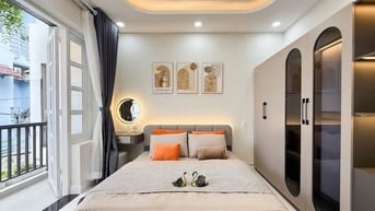 Nhà mới 3 tầng hẻm xe hơi 10m ra mặt tiền Hoàng Hoa Thám DT 3.75x12m