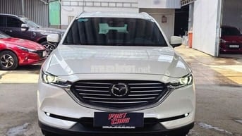 Mazda CX 8 2020 Premium 1 cầu,màu trắng, 26.000 km