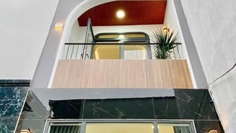 BÁN NHÀ-GIÁ TỐT|Đường Lò Gốm P2 Q6|SHR|DT 35m2| thiết kế hiện đại 