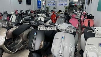 Vespa Sprint nâu đồng nhấm siêu đẹp ngay chủ