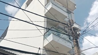 Hẻm xe hơi, Phú Thọ Hoà,4x17m trệt 3 lầu sân thượng 6 PN,,5WC