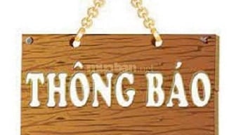 Thông báo mất giấy tờ            
