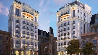 Bán Khách Sạn Phố Nguyễn Thái Học 215m2 Xây 11 Tầng 40 Phòng MT 9M