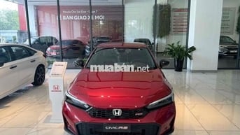 Honda Civic 2024 RS KM: 60Tr, Vay 80% Bao đậu NH