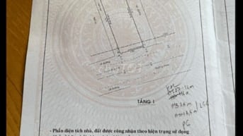 BÁN NHÀ MẶT TIỀN P6 GÒ VẤP, BỀ NGANG 6M, KHU VỰC KINH DOANH SẦM UẤT