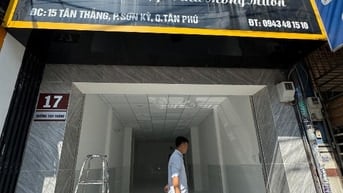 CHO THUÊ NHÀ MẶT TIỀN ĐƯỜNG TÂN THẮNG . DT : 4x30M. 1 LẦU . MỚI ĐẸP . 