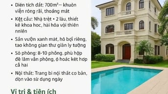 CHO THUÊ VILLA SÂN VƯỜN HỒ BƠI, 10 PHÒNG ĐƯỜNG NGUYỄN VĂN HƯỞNG, THẢO 