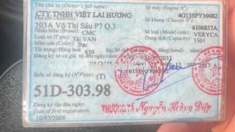 veryca 2008 thanh lý
