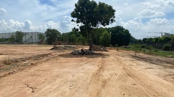 Bãi đỗ xe depot trong KCN tân đông hiệp B