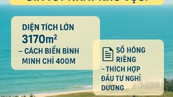 3170m2 cln tiếp giáp đất ở tại biển Bình Minh-Nam hội an chỉ 700k/m2