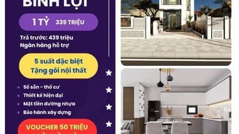 Bán nhà 2 tầng, 160m2, 3 phòng ngủ, đường Long Chiến, Bình Lợi