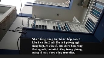 Cho thuê nhà nguyên căn mới xây 449/50/17 Hương Lộ 2 phường Bình Trị Đ