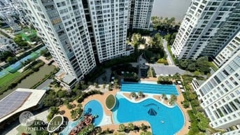 Bán căn hộ 3 phòng ngủ Đảo Kim Cương, 124 m2, view hồ bơi, giá tốt