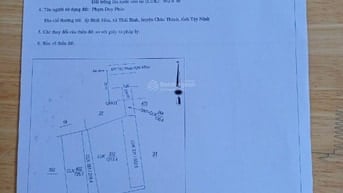 Bán lô đất 2861m2 Đường 781, Xã Thái Bình, Châu Thành, Tây Ninh