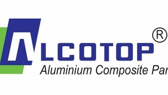 Tấm ốp hợp kim nhôm nhựa thương hiệu Alcotop