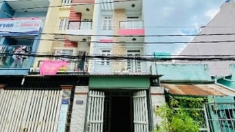 Nhà cho thuê nguyên căn, số 822/27B đường Hương lộ 2, 4x17m, 3 lầu