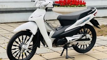 Wave 50cc BIỂN HÀ NỘI MÀU TRẮNG ĐỜI CAO