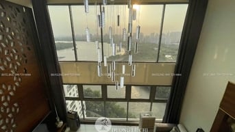 Bán căn hộ Duplex 4 phòng ngủ Đảo Kim Cương, 310 m2, view sông, Q.1