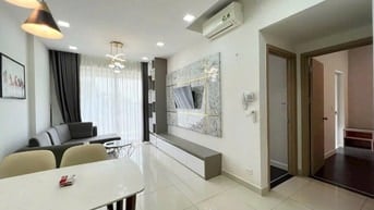 Chung cu M-One, Nguyễn Bỉnh Khiêm, P1, GV, 74m2, 2PN, 14tr/th, Nội tất