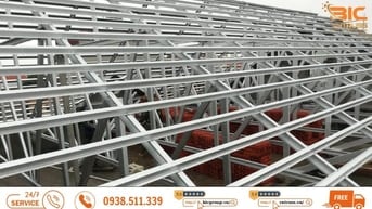 Li tô TS35.48 chống rỉ cho hệ khung kèo thép siêu nhẹ