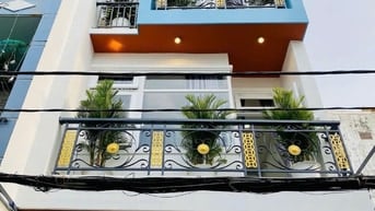 Sở hữu nhà 50.4m2 Nguyễn Thị Nhuần, Q12 - Ngay cầu Đất Sét, xây 4 tầng