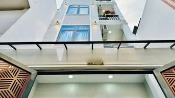 NHÀ ĐẸP MỚI XÂY 1T2L Đ.TRẦN BÌNH TRỌNG, P5, Q.BÌNH THẠNH, HẺM Ô TÔ