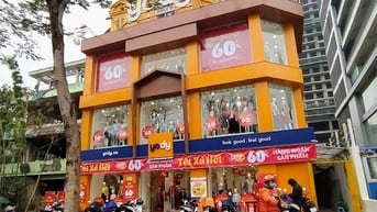 CHO THUÊ MBKD LÔ GÓC 300M2 x 4 TẦNG RIÊNG BIỆT SIÊU ĐẸP PHỐ THÁI HÀ