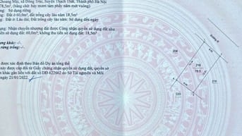 chính chủ cần bán mảnh đất phân lô tại ngõ 18 khoang mái - đồng trúc