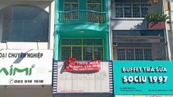 cho thuê nhà nguyên căn mặt tiền đường nguyễn trãi quận 5, 3 tầng, 2wc