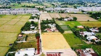 Nền đất 158m2 Sát trường Học THPT Hậu Nghĩa - đủ thổ - sổ riêng