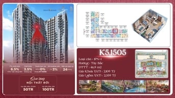 CHÍNH CHỦ BÁN CĂN 1PN+1, TẦNG 15, CAM KẾT RẺ NHẤT, ĐẦU TƯ LÀ CÓ LỜI  