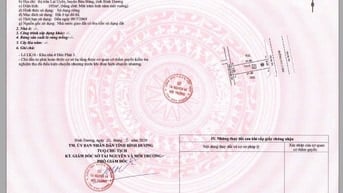 Sổ sẵn gần trung tâm hành chính bàu bàng , diện tích 100m2 giá 850tr