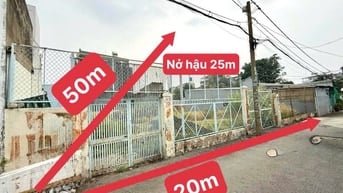 Bán lô đất đẹp ngay kdc An Sương 20-50m nở hậu 25m vuông vắn