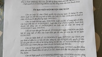 CẦN BÁN LÔ ĐẤT ĐẤU GIÁ VỊ TRÍ SIÊU ĐẸP – XUÂN LAI, THỌ XUÂN, TP. THANH