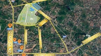Nền đất 158m2 Đối diện VinGroup-Sát trường Học THPT Hậu Nghĩa-Thổ Full