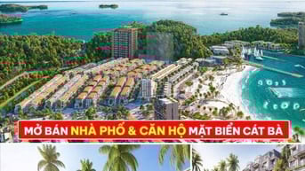 Mở bán toà the xanh 2 Dự án Xanh Island cát bà thiên đường nghỉ dưỡng