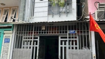 Nhà nở Hậu L 117m2 đất trệt 1 lâù, hẻm xe hơi 8m, Đường 100- Bình Thới