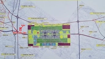 3ha đất 2 mặt tiền đường, trước sân bay Long Thành, giá 91 tỷ