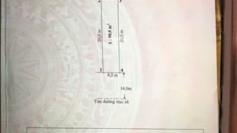 Bán đất 90m2 nhà 4 tầng mặt đường máng nước, An Đồng, An Dương 10.5 tỷ