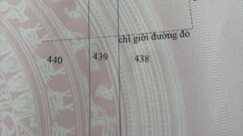 Bán đất thổ cư ngay thị trấn Đức Hòa, Long An, 125,8m2