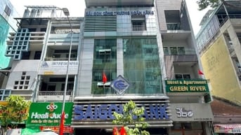  Cho thuê tòa nhà 38-40 Nguyễn Thái Bình, Q1. 6 Tầng, 860m2 chỉ 260tr