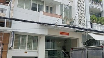 Cho thuê tầng trệt thông suốt toà nhà 8x16m Dtnet 114m2 giá 33tr/tháng