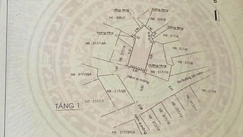hẻm 217/12 đề thám q1 / 3x8 nhà 2 lầu