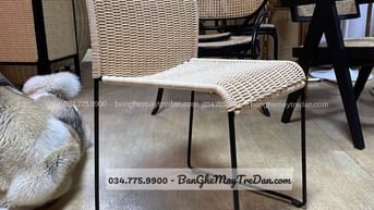 Các mẫu bàn ghế ăn mây nhựa để ban công, sân vườn