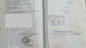 Bán đất thổ cư 5 x 20 m Đường số 4 phường Tân Tạo, Bình Tân, sổ riêng