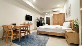 Chung cư Sky Center, Phổ Quang, TB: 45m2, 1p ngủ, đầy đủ nội thất 11tr